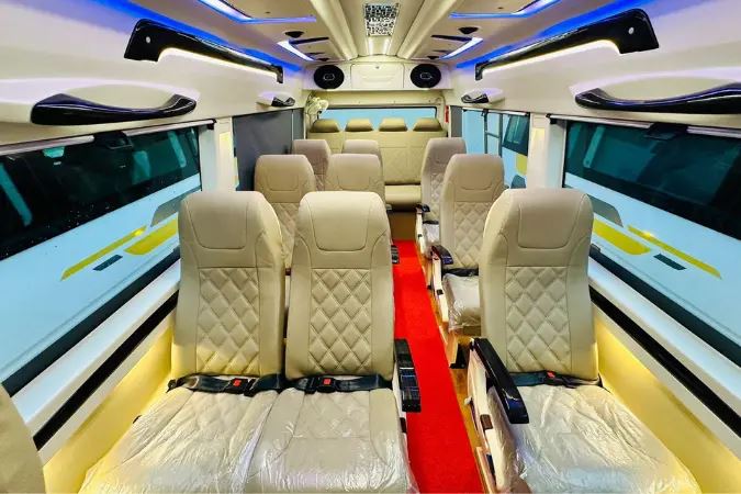 Luxury Recliner Cabin Interior