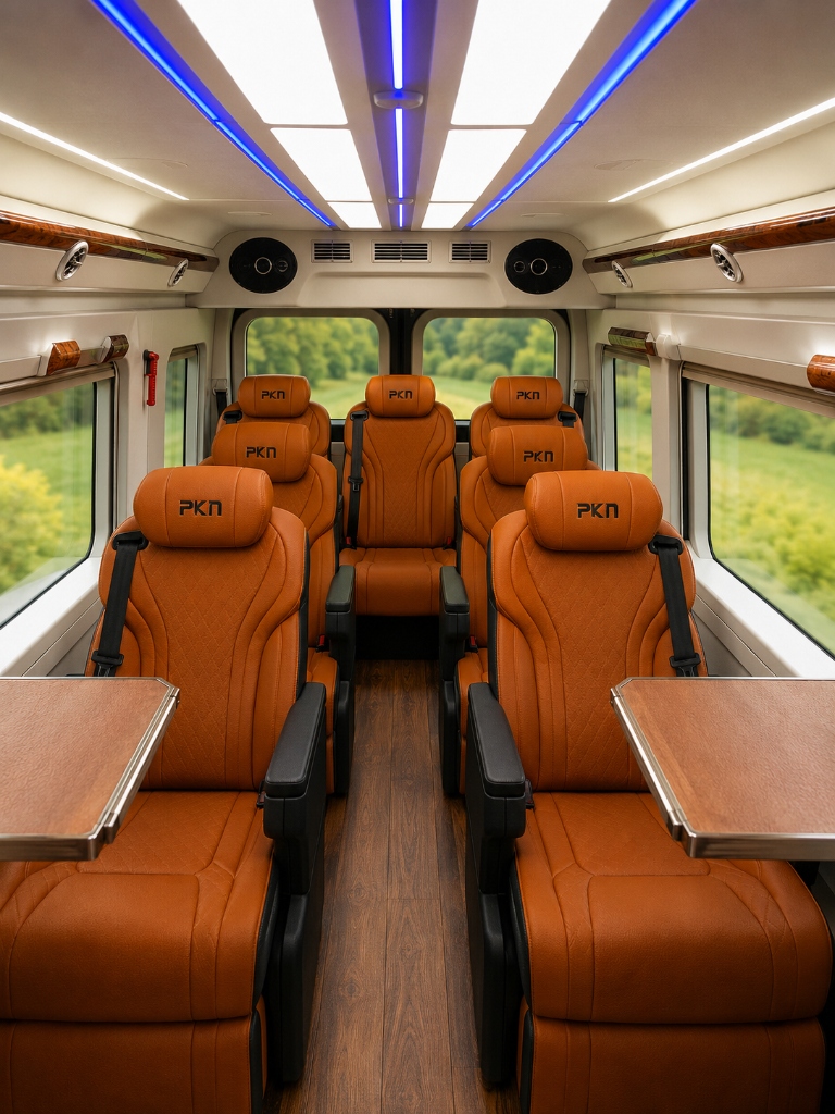 Luxury 9 Seater Maharaja Urbania view 2