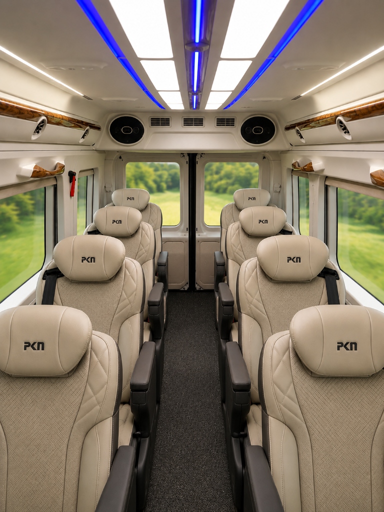 Luxury 10 Seater Maharaja Urbania view 2